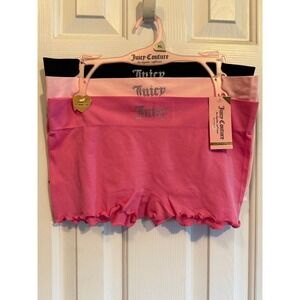 Juicy Couture Frilly Boy Shorts size XL